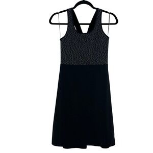 Smartwool Willow Lake Black Merino Wool Tank Dress Athletic Casual XS Sleeveless